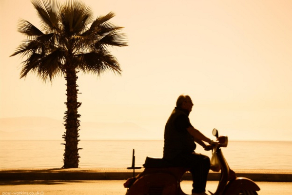 Selamat pagi, Vespa-riding people \m/