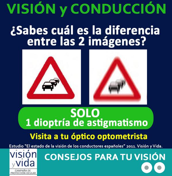 A_VisionYvida's tweet photo. ¿Sabes cuál es la diferencia entre las 2 imágenes? 
Al volante, la vista es la vida. #visionyvida http://t.co/yMkvLRiEBd
