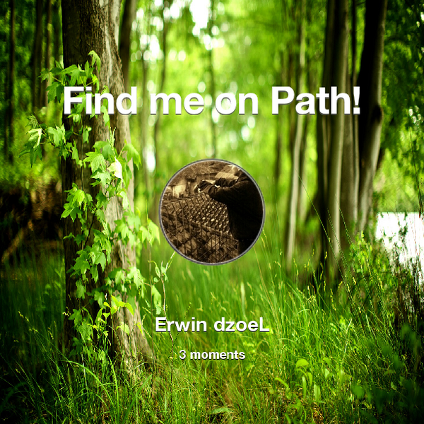 ErwinDzoel's tweet photo. Find me on #Path now! Go to: http://t.co/U4Uup3xRhq! #thepersonalnetwork http://t.co/UeAu7ZXbKv