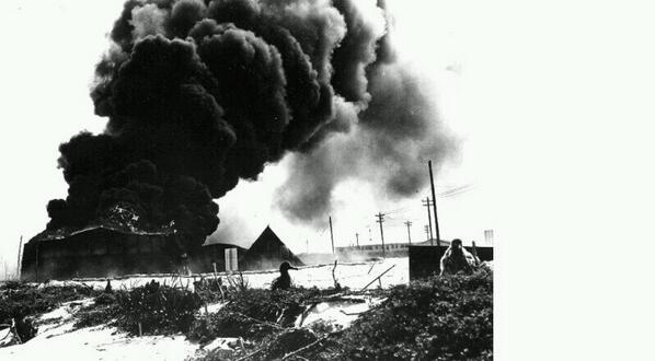 jadejasso1's tweet photo. The base at Midway doesn't seem to be totally wiped out, though the air raids were abundant. #standingstrong http://t.co/Zo85r9huAQ