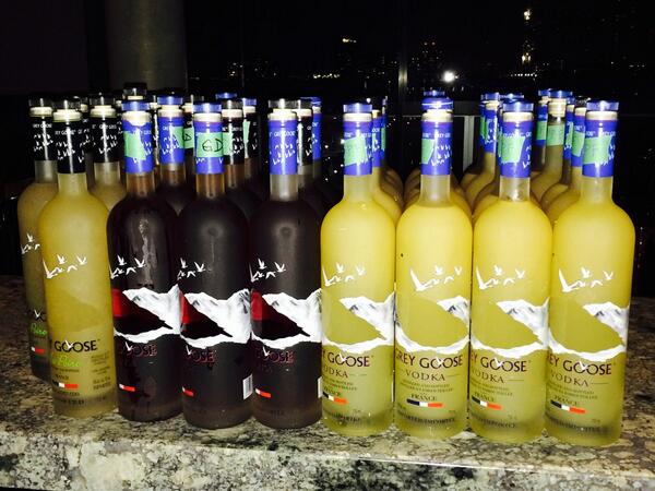 shakermaker007's tweet photo. Cocktails batched for tomorrow's Spring is in the Air party courtesy of @GreyGoose. Invite only! #sippingonspringtime http://t.co/KXQxCFQbuW