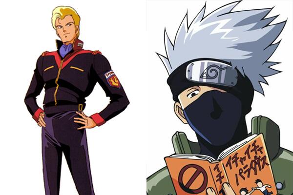 Twitter এ 同一人物の声優だと聞くと驚くキャラ 機動戦士zガンダム のジェリド メサ Naruto ナルト のはたけカカシ 井上和彦さん T Co Kdfdgnfsgo ট ইট র
