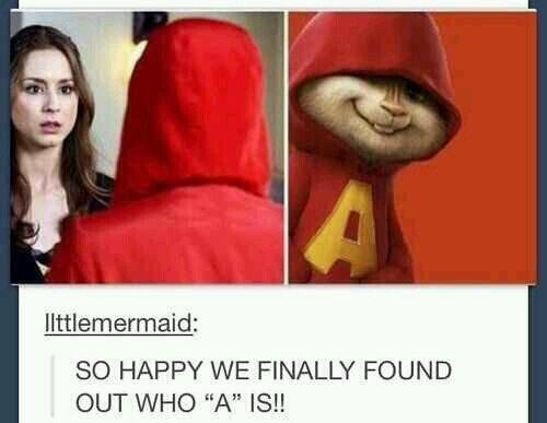 GirlsNoteBook's tweet photo. We finally know who "A" is http://t.co/WWxPNphj9Q