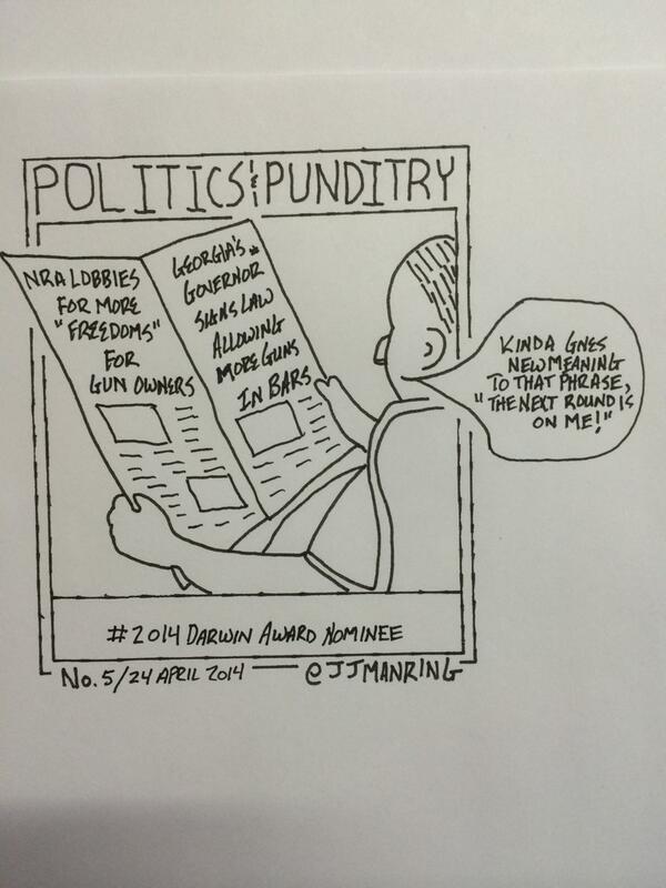 JJManring's tweet image. #POLITICSandPUNDITRY
   No. 5
#TooManyNotes
#WayTooManyGuns