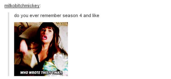 fakingout's tweet image. &quot;glee season 4&quot; i ve been laughing for the past 5 minutes