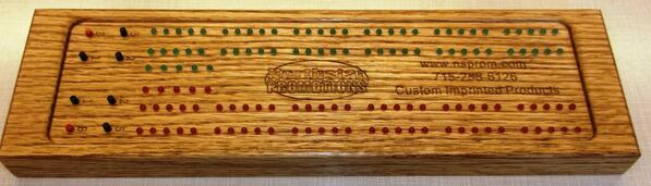 ledcribbage's tweet image. Good morning on this Rainy day, this is the first Tweet for the LEDcribbage board, NO Pegs
