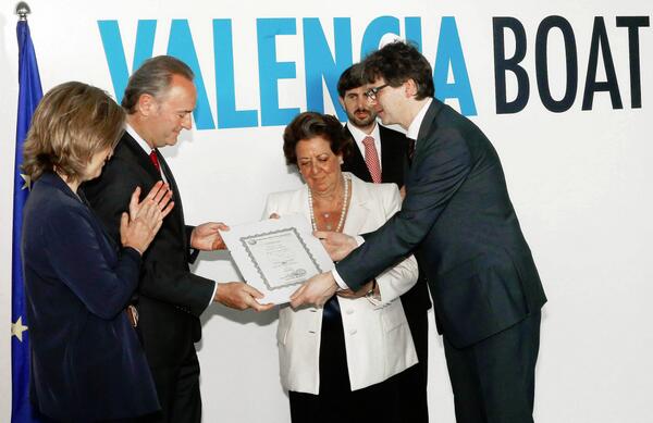 generalitat's tweet photo. .@AlbertoFabra destaca la consolidació de la Comunitat com a aparador del sector nàutic 
http://t.co/uZljFMhhPc http://t.co/UiHdsgFRv0