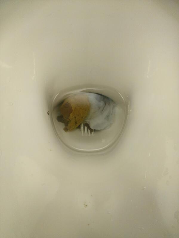 Walk into the Tesco toilets only to find this...