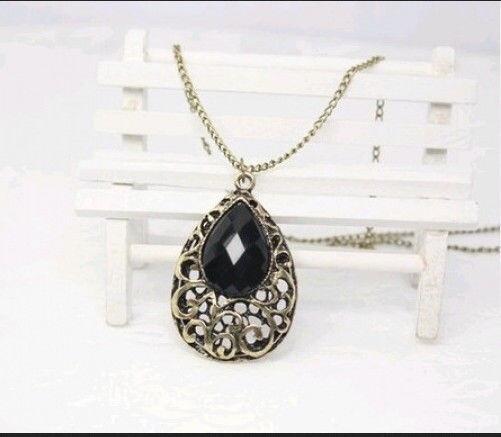 FREE SHIPPING 2013 NEW Classic fashion Black stone Carving Vintage Necklace for just $9.87 tripleclicks.com/14151872/detai…