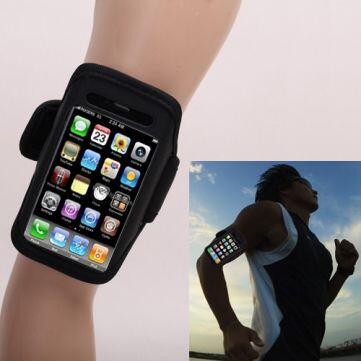 FREE SHIPPING Black Sports Armband Cover Case for iPhone 4 4G 4S $10.95 (a 20% savings!) tripleclicks.com/14151872/detai…