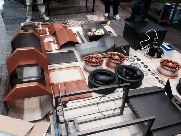 #Brennwagen #Bespoke #GTX1500 in bronze metallic, forged wheels, drop centre rims, low profile tyres #pimpmygrill