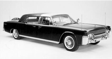 dclimo_network's tweet image. 1961 Lincoln Continental SS-100-X - This was the car of John F. Kennedy.