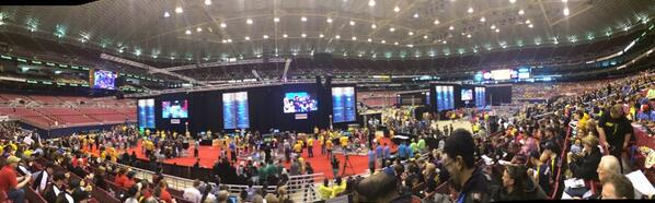 Ready to go for Stark's match number 1! #omgftc #omgrobots #first #ftc #starkrobotics <a href="/FIRSTweets/">FIRST</a> #FIRSTChamp