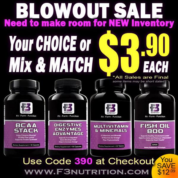 F3Nutrition's tweet photo. RT Contest - prize is 2 tubs of protein - winner selected May 5th *** Below Cost SALE *** #fitness #crossfit #health http://t.co/T1pIPriu7C