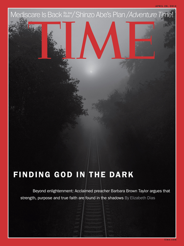 .<a href="/TIME/">TIME</a>'s cover - Finding God In The Dark: Barbara Brown Taylor preaches wisdom in the shadows ti.me/QgfY8F