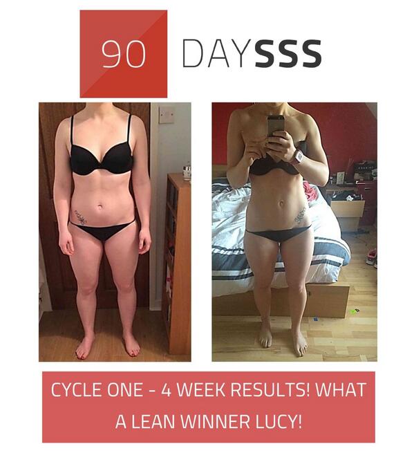 thebodycoach's tweet photo. This just in.....Wooooo Lucy Lean 👙💃@jlucyc you look amazing. Who think she's winning? #90daysssplan 🔥🔥🔥🔥🎉 #ThisBod👌 http://t.co/JB4o6tBmlG