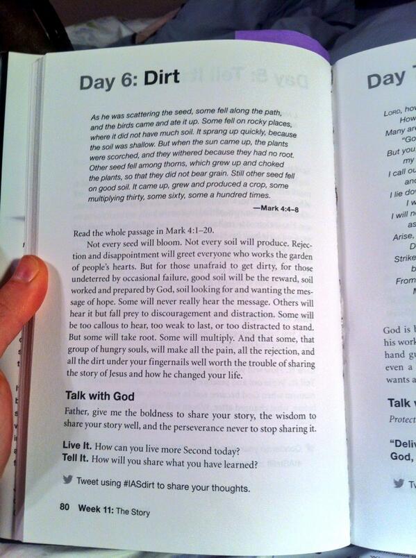 LeedeyFCA's tweet photo. #getdirty #multiply! http://t.co/4p9rCWheRH