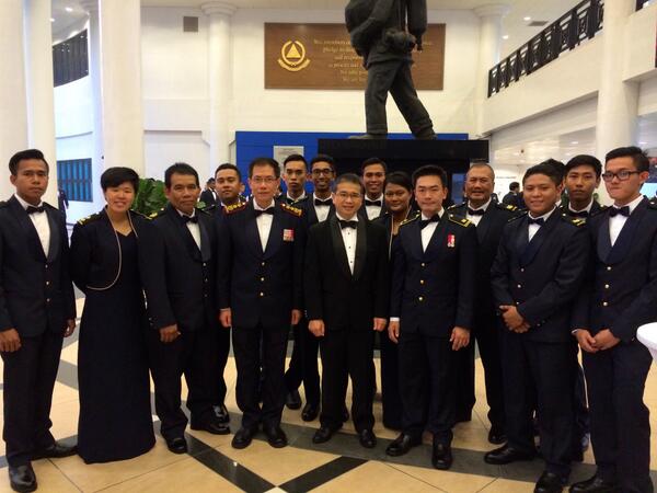 With SCDF first responders to Little India riot.