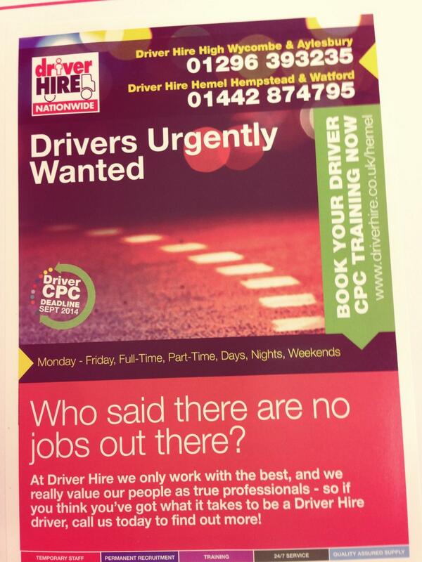 Driving jobs hemel hempstead Driving jobs hemel hempstead