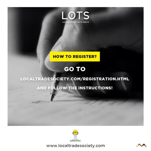 Just to remind you, we're still open for registration!