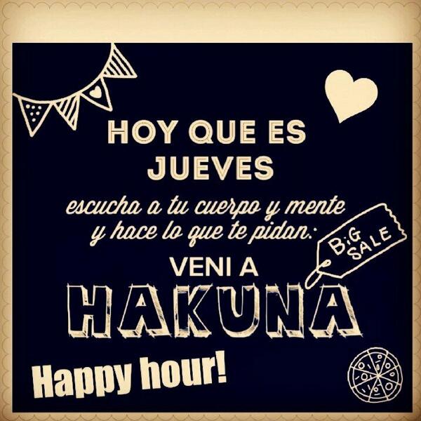 Hakuna_bar's tweet photo. Hoy disfruta de una noche diferente, llena de sorpresas! No te quedes afuera!! http://t.co/vpHhbJYXh1