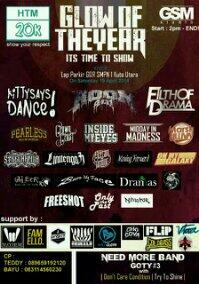 Next gigs kita kali ini di gor smp negeri 1 kerobokan! Htm 20k see you guys!