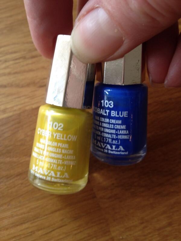 TWHarriers's tweet image. #TeamHarriers nail varnish. @MavalaUK @jonhedge
