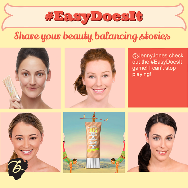 Benefit_IRE's tweet photo. Get involved with the big easy gamer and tweet #EasyDoesIt to receive a treat! Play here >> http://t.co/jWTdPhMGMB http://t.co/MRxv7ad2mH