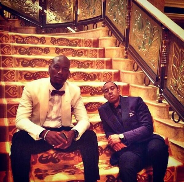 NEW Photo: <a href="/Tyrese/">Tyrese Gibson</a> &amp; <a href="/Ludacris/">Ludacris</a> in Abu Dhabi #FastFamily