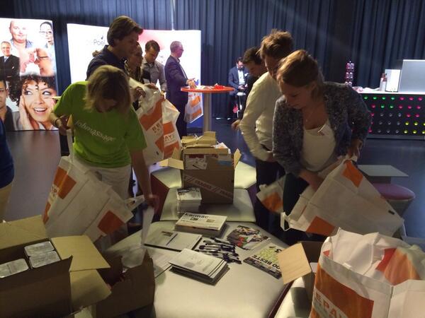 De goodiebags staan straks voor de deelnemers klaar! #penocongres #teamwork @RepayPayroll <a href="/Jobmassage/">Jobmassage</a> <a href="/Effectory/">Effectory</a>