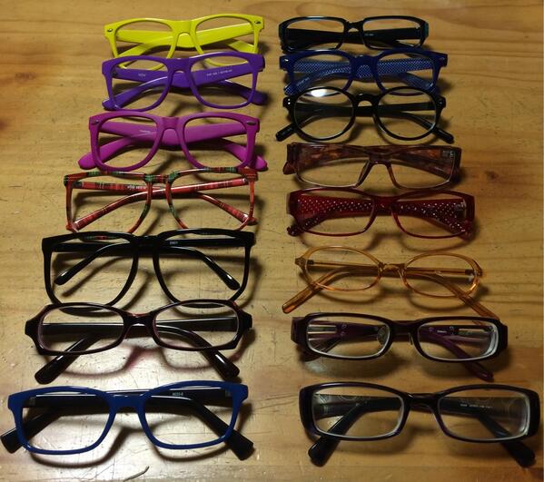 0402_forever's tweet photo. これで僕のメガネコレクションが倍くらいにww http://t.co/xtJKj6qaY3