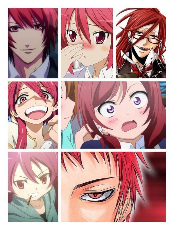gorushiweek's tweet photo. この中で好きな赤髪キャラいたらRT 

#RTした人全員フォローする https://t.co/dyZXh35mtv