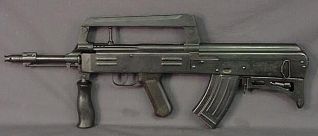 人民解放軍 画像bot On Twitter 86式 7 62mm自動歩槍 56式自動歩槍をブルパップ化した自動 小銃 ノリンコが輸出用に開発したもので 後に開発された95式自動歩槍のプロトタイプとしての役割もあったとみられる 日本のとある映画に登場している事でも有名 Http T