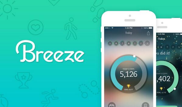 DutchRunkeeper's tweet image. Nieuwste app van @RunKeeper @BreezebyRK #Breeze bit.ly/1qOHTJL
