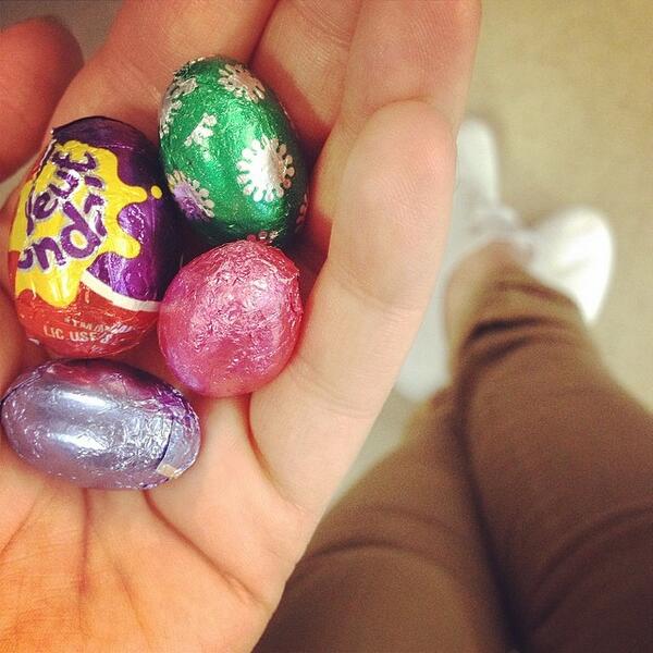 It's #Easter in the office and some of us (ahem, @_topshelf) are better at self control than others. #CapitalC http://t.co/hN8ZwDFrg0