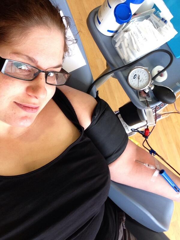 carolinesmith82's tweet photo. Save life! give blood! @Blood_Buddy http://t.co/jXdoThAH8l