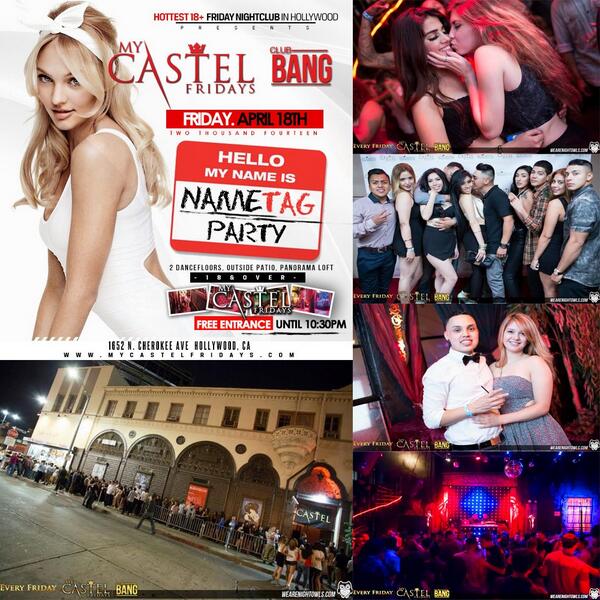 ClubBang's tweet photo. BANG tomorrow night in Hollywood! Everyone FREE before 10:30, just say BANG at the door http://t.co/epCLACpm9t