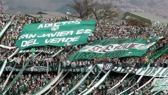 Tribun7's tweet photo. Derby of Medellin http://t.co/3MGfQahGYs