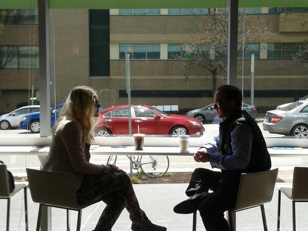 Exciting day, happy to give <a href="/SaraAnnKellyPR/">Sara Ann Kelly PR</a> her #dreamcup with <a href="/phillystylezine/">Philly Style Mag</a>'s <a href="/JohnColabelli/">John Colabelli</a>!