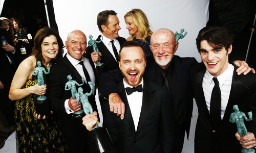 isaidcheetos's tweet photo. Feeling nostalgic about BrBa and its beautiful peeps today. @betsy_brandt @deanjnorris @aaronpaul_8 @RjMitte http://t.co/Tke8oKqLfU