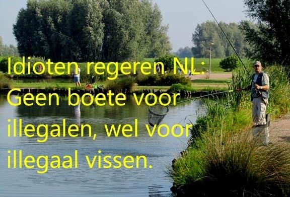 Dat idioten ons land regeren bewijst dit plaatje.