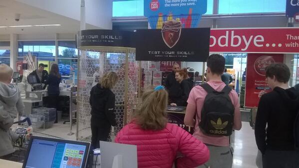 Test your ball skills at st Neots!! Move over Joe Hart ⚽⚽⚽