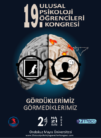 19.Psikoloji Öğrencileri Kongresi"Gördüklerimiz Görmediklerimiz" temasyla 24-27 Haziran'da 19 Mayıs Üniversitesindeyz