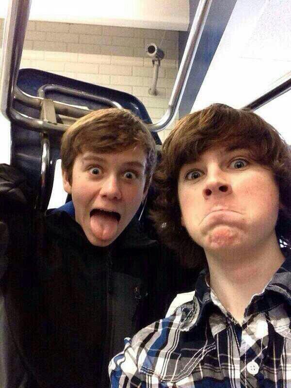 chandler riggs on Twitter "Lol we r awesome lol me and my best friend and my girlfriend and