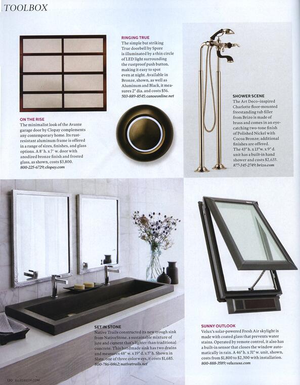 nneilson's tweet photo. Thank you! @DRSAssociates: RT Great placement:  @Native_Trails in @ELLEDECOR http://t.co/JRZIWyfJ60