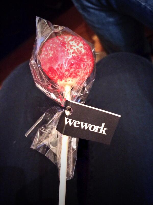 SpoonUniversity's tweet image. Cake pops from @WeWork at #UNCUBED
