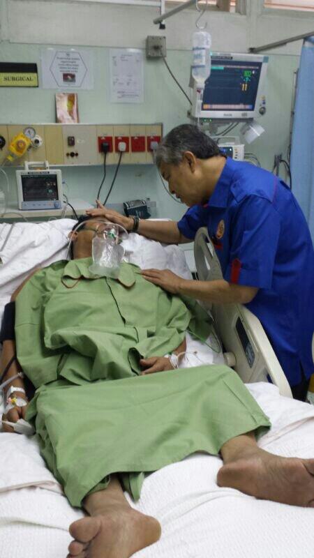 Ucapan takziah kpd YB Datuk Paduka Norzula Mat Diah yg kehilangan isterinya dlm kemalangan jln raya smlm.