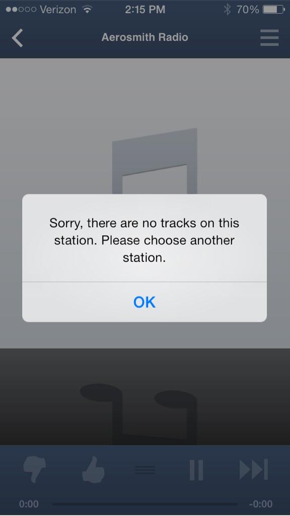 KyleeWestmark's tweet image. @pandora_radio why are you always running out songs from your endless library of music?! #frustration #fixplease
