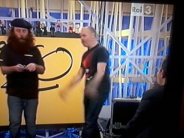 DamilanoWatcher's tweet photo. Il nostro affezionatissimo ci mancherà a @welikechopin, ma siamo certi che lo rivedremo altrove. Sempre in tv! http://t.co/h5Z0x4Ky5f