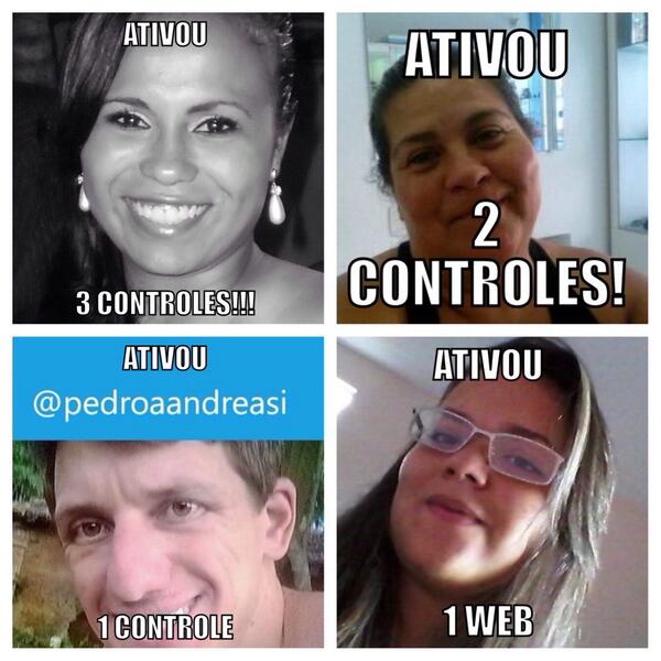 Valeria_tim19's tweet photo. Parabéns soldados que ativaram hoje!! #Juntossomosmaisfortes 8 controles e 1 web hoje!! Show!! @AnaMarquesSTORE http://t.co/4571iI49y7
